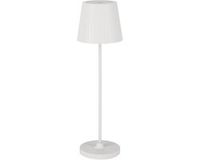 EGLO Cabozo Tafellamp Buiten - Oplaadbaar - LED - 37 cm - Wit - Instelbaar wit licht - Draadloos - Dimbaar