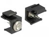 Delock Keystone Push-button black