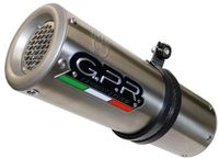 GPR Exclusive M3 Inox Rc 390 15-16 Silencieux homologué Slip On Argent Homologué