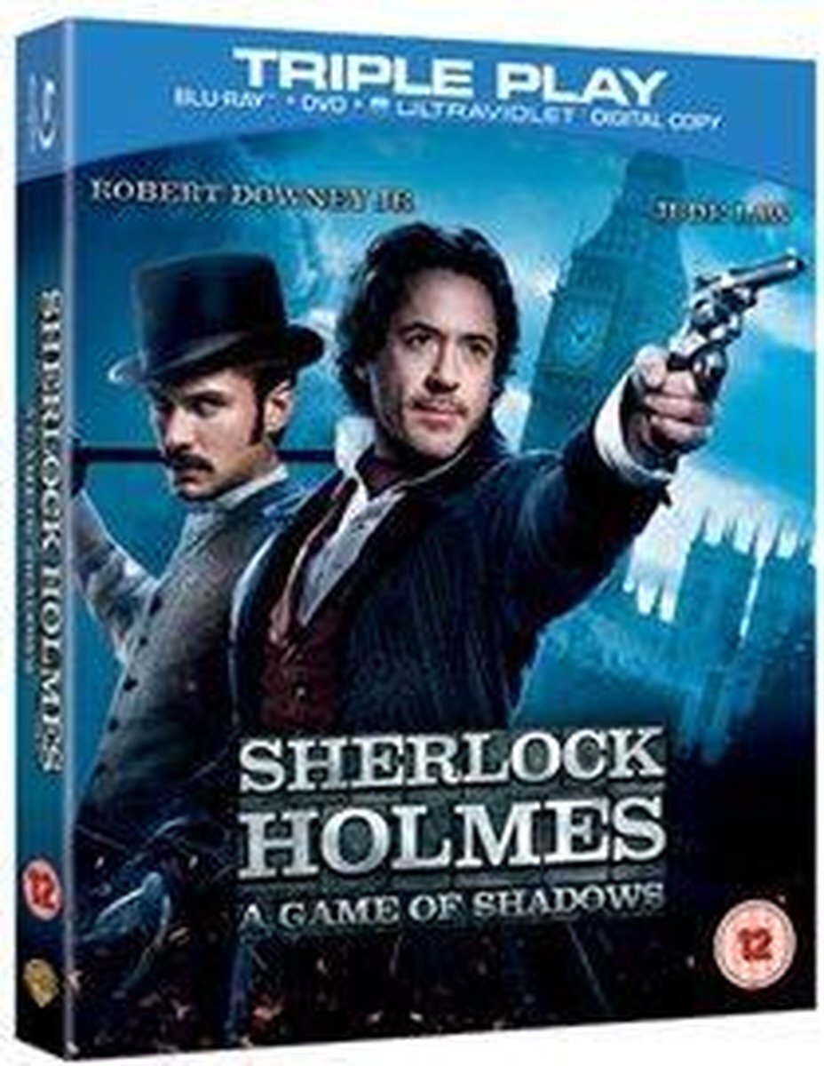 Warner Bros. Interactive Sherlock Holmes a Game of Shadows (Blu-ray + DVD)