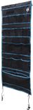 vidaXL Opbergzak met opslag Zwart en Blauw 125 x 48 cm Oxford