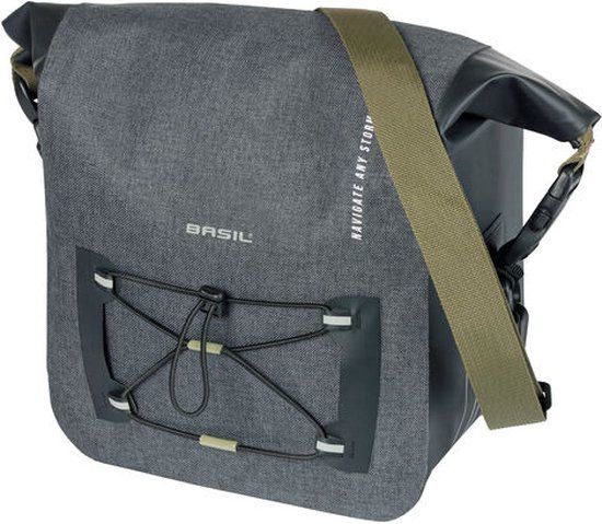 Basil Navigator Storm Handlebar Bag KF - 10L - Waterproof - Black
