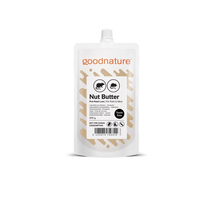 Gallagher Goodnature Lokstof Pindakaas | 200 gr | 10 stuks | gifvrij