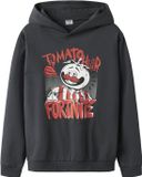 NAME IT Jongens Sweater met Fortnite print - Zwart