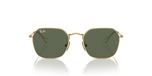 Ray-Ban RJ 9594S Junior Lunettes de Soleil Enfant Doré Pilote Vert 49mm