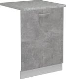 Vicco R-Line Vaatwasser deksel – 60 cm, WB Marmer Beton