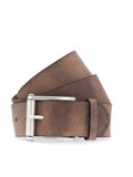 MUSTANG Leren riem Leather Belt 4.5 W90 Mid Brown bruine