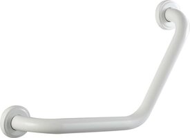 Allibert USIS Handgreep Hoekvorm 135° - RVS - Wit - 45 cm