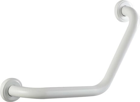 Allibert USIS Handgreep Hoekvorm 135° - RVS - Wit - 45 cm