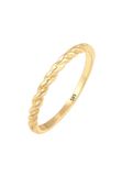 Elli Premium stapelring dames 14_k_(585) 0609280417, 58 EU, Geelgoud, Geen edelsteen