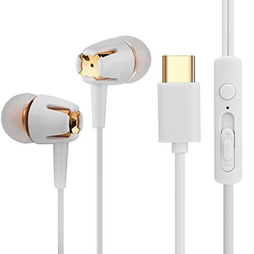 Lazmin USB-C In-ear Oordopjes met Microfoon en In-line Bediening