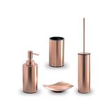 GEDY Elettra 4-delige set, roestvrij staal, roségoud