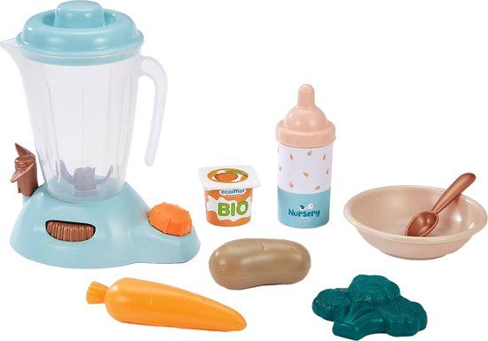 Ecoiffier Verzorging - Baby's Voedingsset - 18 maanden - 3 jaar