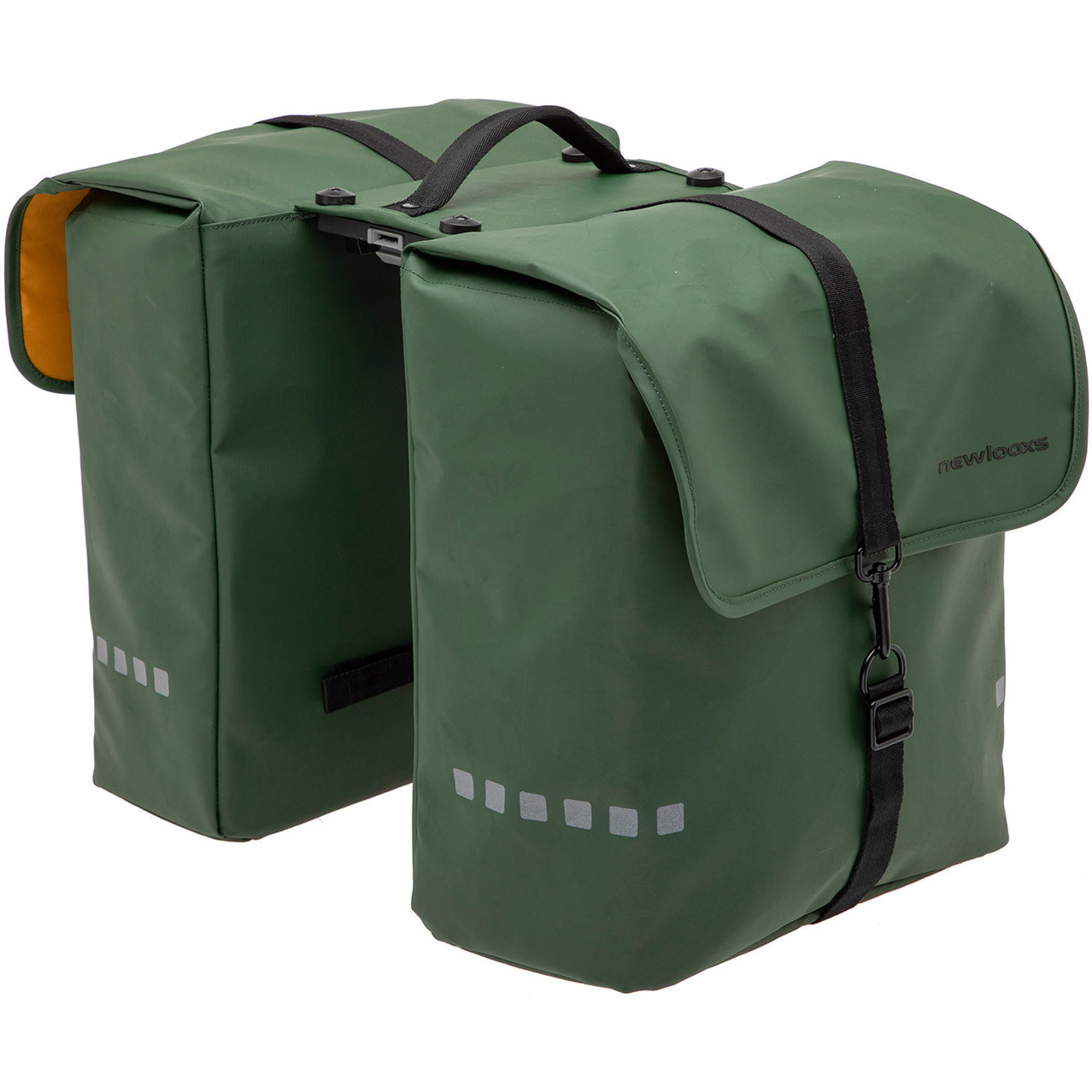 New Looxs Odense Dubbele fietstas MIK – 39 liter – groen