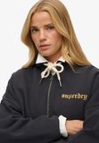 Superdry Old School Tattoo oversized hoodie met rits Dames - Hoodies