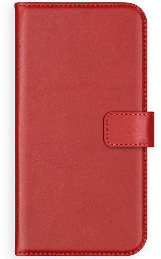 Selencia Echt Lederen Bookcase voor de Samsung Galaxy S9 Plus - Rood