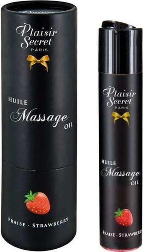 Plaisirs Secrets Massage Olie - Wilde Aardbei - 59 ml
