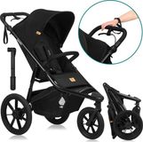 Lionelo Azura - Kinderwagen - Zwart