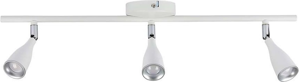 V-tac VT-813 Plafond spot - Wit - 3x 4.5W - 3000K - verstelbaar