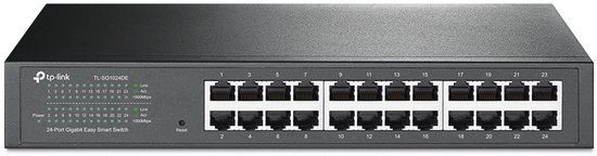 TP-Link TL-SG1024DE Managed L2 Gigabit Ethernet Netwerkswitch