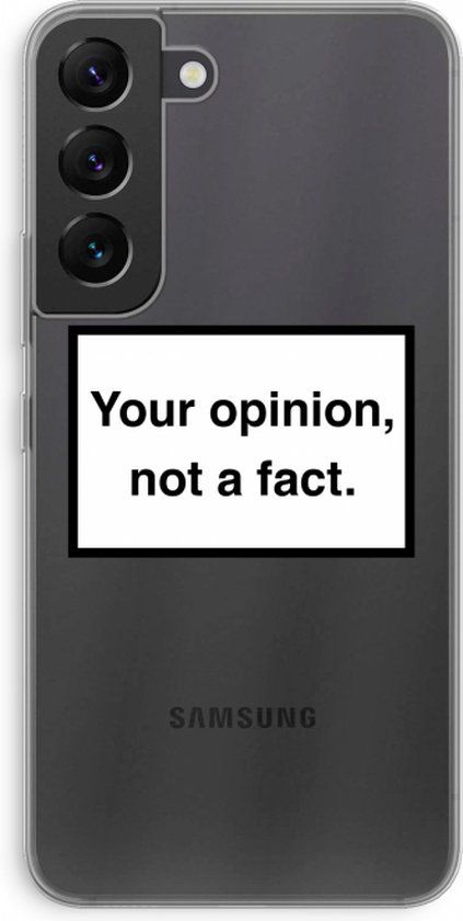 Case Company® - Soft Cover for Samsung Galaxy S22 - Your opinion - TPU