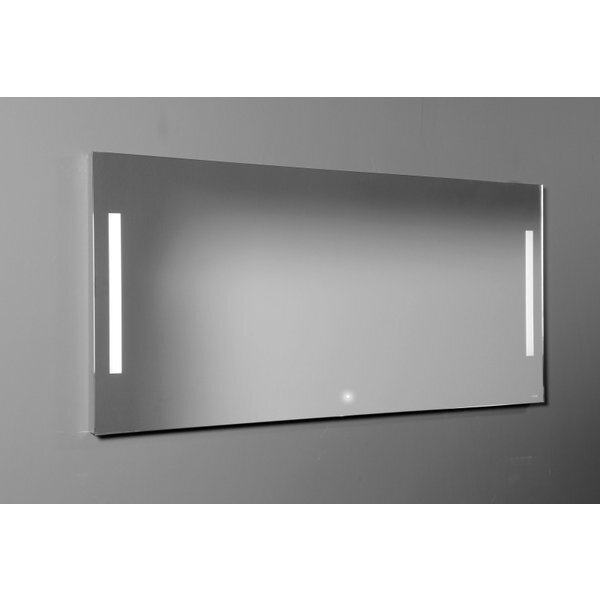 LoooX M-Line spiegel 120x70 cm.verlichting l+r en verwarming
