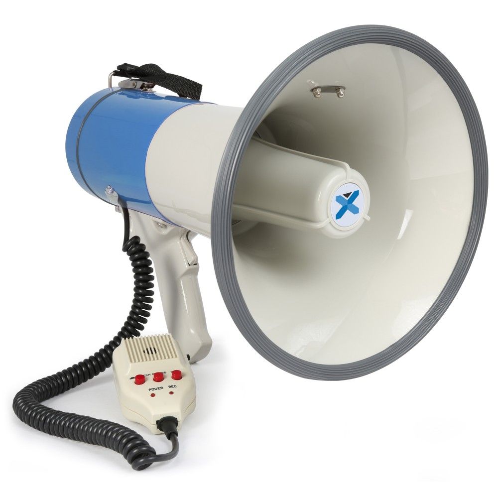 Vexus MEG060 Megafoon - Wit/Blauw