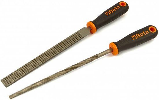 Beta Platte Rasp met Composiet Handvat - 200mm