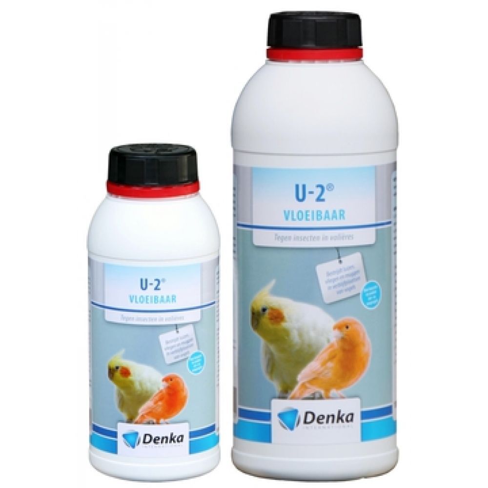 Denka U-2 Vloeibaar 1 liter zwart