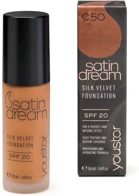 Youstar Satin Cream Foundation SPF20 C50