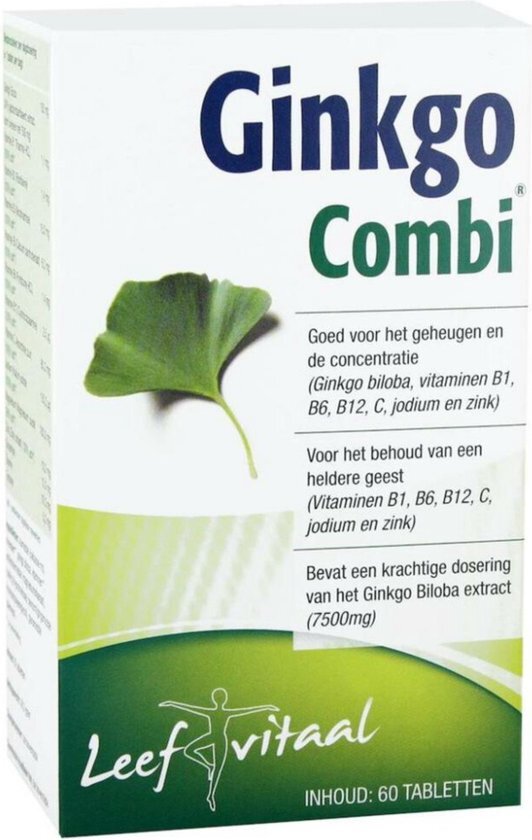 Leef Vitaal Ginkgo Combi Tabletten