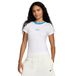 Nike Shirt W NSW Nk Chll KNT Md CRP Wrs, White/Lt Photo Blue, HF8819-100, XS