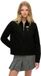 Superdry Cord Collar Quilt Ranch Veste Noir L Femme