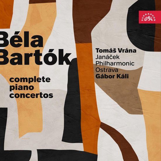Intégrale Gabor Kali, Tomas Vrana, Janacek Philharmonic Ostrava - Bartók: Complete Piano Concertos (CD)