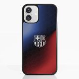 FC Barcelona Coque de Téléphone 3D Apple iPhone 16 Plus - Blason Estompé