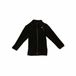 Peak Mountain Microfleece meisjesshirt, Zwart, 12 jaar