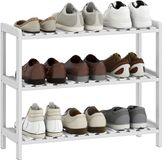 Homcom Schoenenrek - Grenenhout - 70x26x57,5cm - Wit