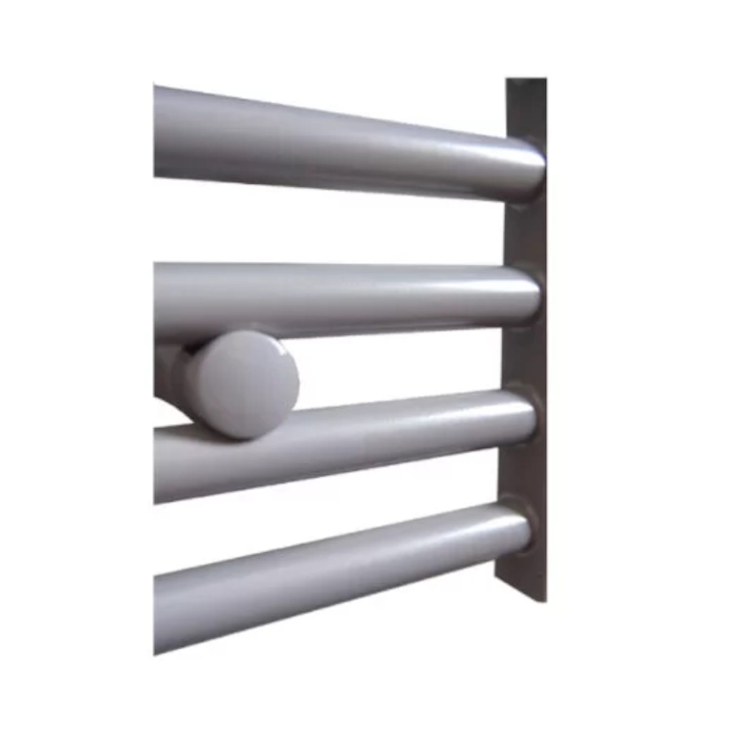 Sanicare Radiator sanicare denso met wifi 111,8x60 cm zilver-grijs met thermostaat chroom