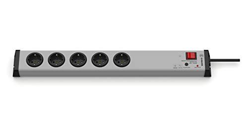 EHMANN 5-voudige overspanningsbeveiliging stekkerdoos - netfilter