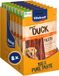 Vitakraft Pure Duck Vleesstrips, Hondensnacks, reepjes eendenborstfilet, traktaties voor hondentraining, Geen toegevoegde suiker (8x 80g)