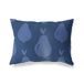 BonaMaison Blauw Decoratieve Kussensloop, Kussenhoezen Bank, Decoratieve Kussenhoesjes, Kussensloop; Sofa, Slaapkamer, Kantoor, Auto 35x50 Cm - Ontworpen en vervaardigd in Turkije