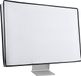 kwmobile beschermhoes monitor geschikt voor 27-28" Monitor hoes - Computerscherm cover - Computer accessoires - PC scherm stofkap in wit