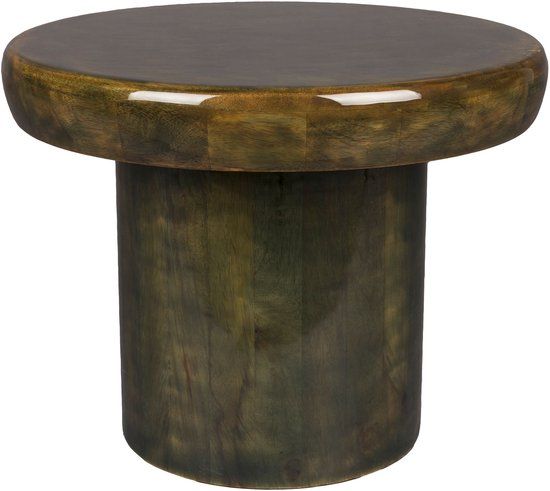 Dutchbone Mush Bijzettafel Rond 45 cm Groen