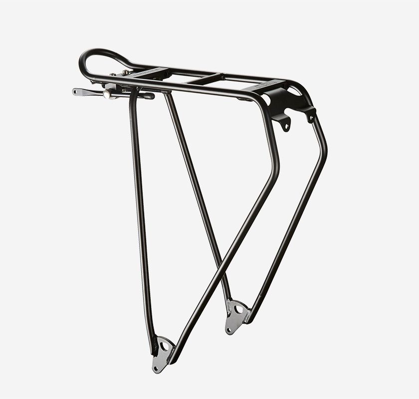 Racktime Lightit - Fiets achterrek - Zwart - Aluminium
