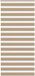 Zebra Zebra Rolgordijn 105x200 cm stofbreedte 100,9 cm polyester zandbruin