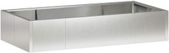 vidaXL Mur de soutènement - 6 pièces - 200 x 100 x 50 cm - Acier inoxydable - argent