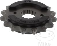 JT JTF513.16RB Stille tandwiel 16 tanden 530 pitch rubber - diameter Int. 21,6/25