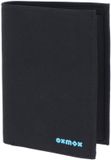 oxmox New Cryptan RFID Protect Kombibörse Pure 2.0 Print Cyan Black zwart
