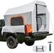 VEVOR Opblaasbare Campingtent voor De Laadbak van een Pick-Up 219 X 165 X 183 cm, Waterdichte Tent (PU2000 mm) met Geventileerde Gaasramen, Ideaal voor Kamperen, Wandelen en Andere Buitenactiviteiten, Inclusief Luchtpomp