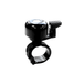 Falkx Mini sonnette de vélo - universel - aluminium - noir - conception compacte